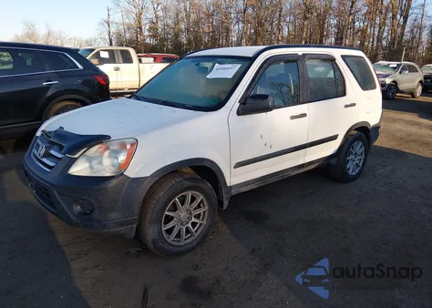 2005 Honda Cr-V Lx из США, поврежденный, VIN SHSRD78515U328520